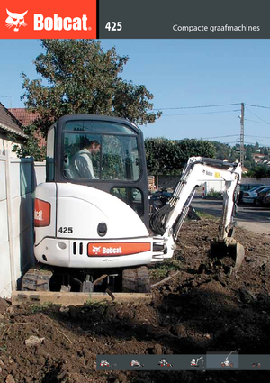 Mini excavatoare Bobcat 425