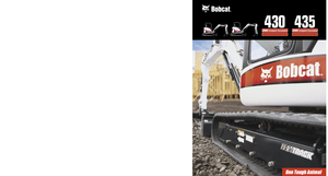 Mini excavatoare Bobcat 435
