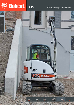 Mini excavatoare Bobcat 435