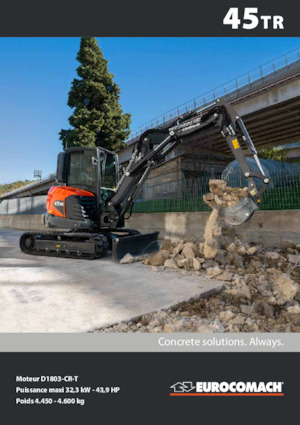 Mini excavatoare Eurocomach 45 TR