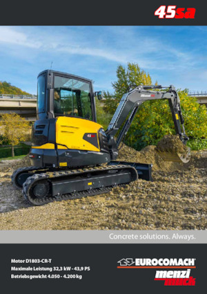 Mini excavatoare Eurocomach 45sa