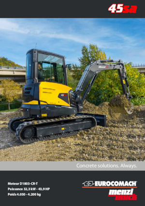 Mini excavatoare Eurocomach 45sa