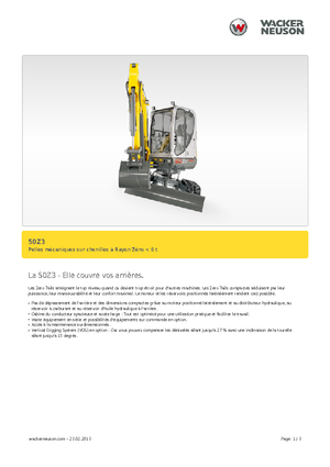 Mini excavatoare Neuson 50 Z 3