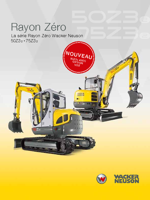 Mini excavatoare Neuson 50Z 3
