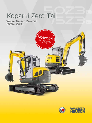 Mini excavatoare Neuson 50Z 3