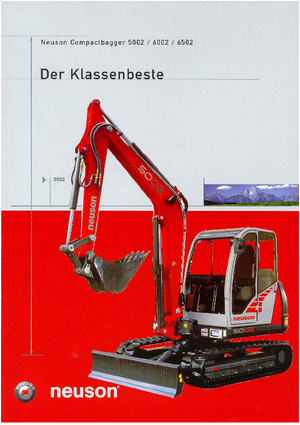 Mini excavatoare Neuson 6002