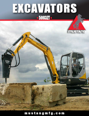 Mini excavatoare Mustang 5003ZT
