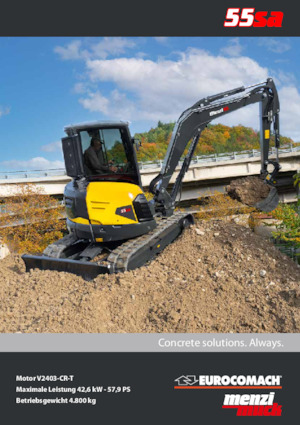 Mini excavatoare Eurocomach 55sa