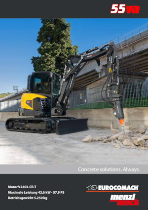 Mini excavatoare Eurocomach 55va