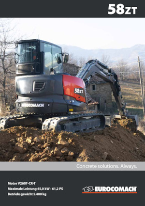 Mini excavatoare Eurocomach 58 ZT