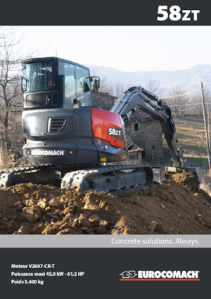Mini excavatoare Eurocomach 58 ZT