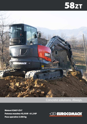 Mini excavatoare Eurocomach 58 ZT