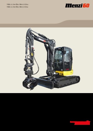 Mini excavatoare Menzi 60sa
