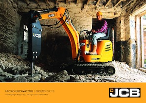 Mini excavatoare JCB 8008 CTS