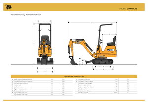 Mini excavatoare JCB 8008