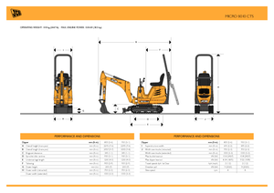 Mini excavatoare JCB 8010 CTS