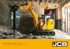 Mini excavatoare JCB 8010 CTS