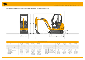 Mini excavatoare JCB 8018 CTS