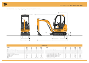 Mini excavatoare JCB 8018 CTS