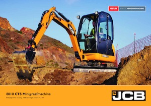 Mini excavatoare JCB 8018 CTS