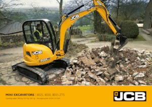 Mini excavatoare JCB 8025 ZTS