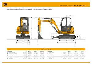 Mini excavatoare JCB 8025 ZTS