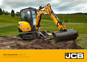 Mini excavatoare JCB 8026 CTS