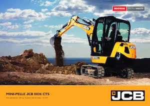 Mini excavatoare JCB 8026 CTS