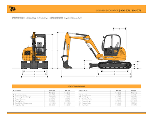Mini excavatoare JCB 8040 ZTS