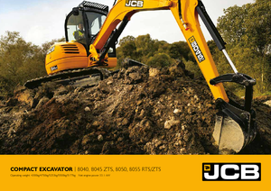Mini excavatoare JCB 8050 RTS