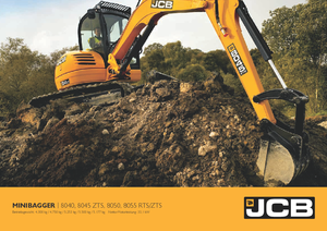 Mini excavatoare JCB 8050 RTS