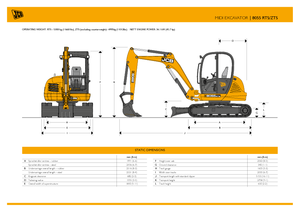 Mini excavatoare JCB 8055 RTS
