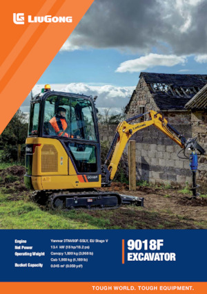 Mini excavatoare Liugong 9018F