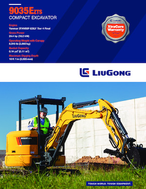 Mini excavatoare Liugong 9035EZTS