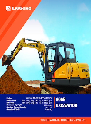 Mini excavatoare Liugong 906E