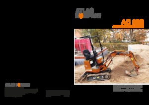 Mini excavatoare Atlas Kompakt AC 08B