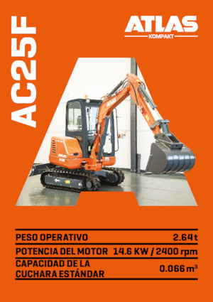 Mini excavatoare Atlas Kompakt AC 25F 