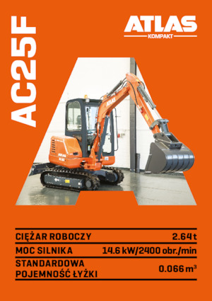 Mini excavatoare Atlas Kompakt AC 25F 