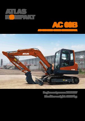 Excavatoare pe șenile Atlas Kompakt AC 60B
