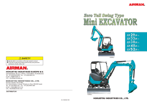 Mini excavatoare Airman AX 38 U 5
