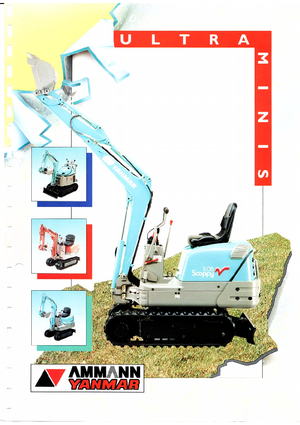 Mini excavatoare Yanmar B 08 R