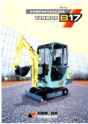 Mini excavatoare Yanmar B 17