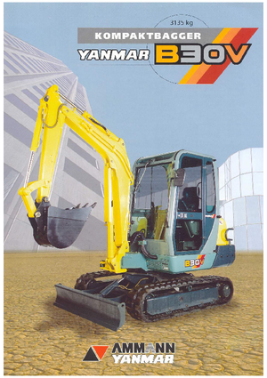 Mini excavatoare Yanmar B 30 V