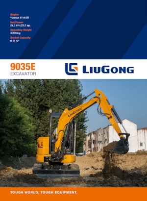 Mini excavatoare Liugong 9035E