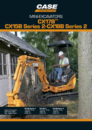 Mini excavatoare Case CX18B S-2