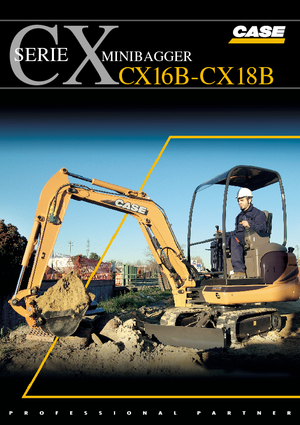 Mini excavatoare Case CX 18 B