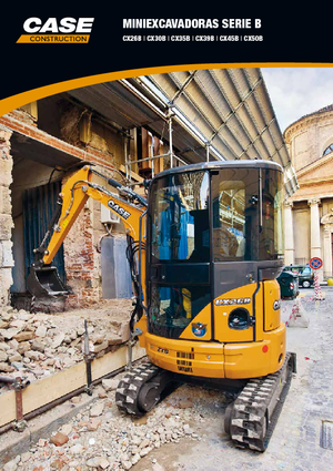 Mini excavatoare Case CX35B ZTS