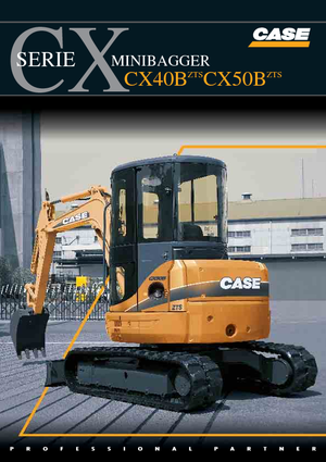 Mini excavatoare Case CX 40 B ZTS