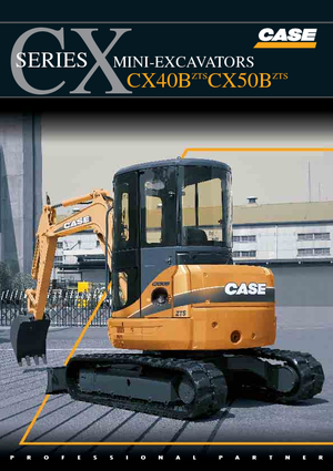 Mini excavatoare Case CX 40 B ZTS