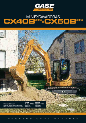 Mini excavatoare Case CX 40 B ZTS